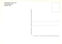 CPM Strasenbahn Hannover 