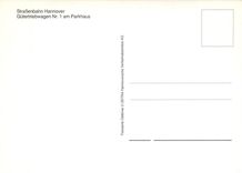 CPM Strasenbahn Hannover 