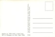 CPM Engine no 5562 with a train from Par at Newquay 