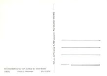 CPM En attendant le feu vert au quai du Mont Blanc Lausanne