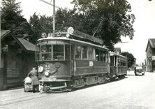CPM Ancienne ligne de Chancy a Bernex Lausanne