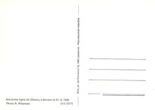 CPM Ancienne ligne de Chancy a Bernex Lausanne