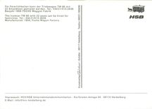 CPM Heidelberger The tramcar TW with 22 seats 