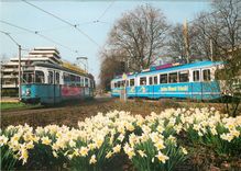 CPM Tramcars 232 and 241 able to change directions 