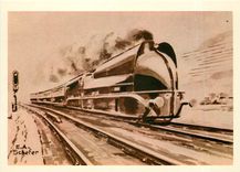 CPM Le train aerodynamique PLM Schefer