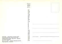 CPM SNCB Waismes Autorails Brossel