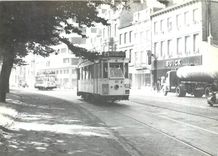 CPM Tule Liege Boulevard d'Avroy Motrice M29 La Dyle