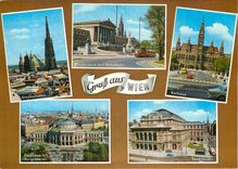 CPM Gruss aus Wien Tramway