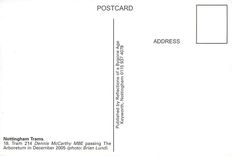 CPM Nottingham Trans passing The Arboretum 