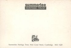 CPM Summerlee Heritage Trust West Canal Street Coatbridge 