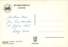 CPM Mulhouse Locomotive Atlantic 2670 Nord