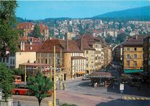 CPM Neuchatel La place Pury