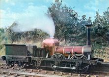 CPM Locomotive Lion Built in 1838 for the Liverpool Manchester Railway 