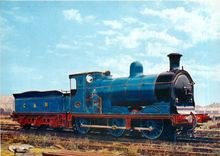 CPM Caledonian Railway Locomotive No 828 