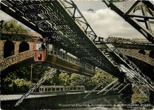 CPM Wuppertal Elberfeld Schwebebahn ad Sonnborner Brucke 