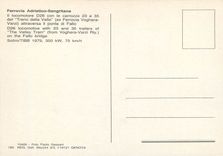 CPM Ferrovia Adriatico Sangritana D26 locomotive with 23 and 35 trailers of The Valley Train on the 