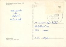 CPM Bundesgartenschau Kassel 1981 Aue Express 