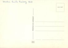 CPM Western Pacific Railway 1864 