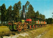 CPM Charleston 1830 Erster Personenzug 