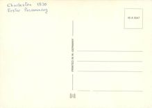 CPM Charleston 1830 Erster Personenzug 