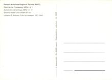 CPM Ferrovie Autolinee Regionali Ticinesi Electric motor coach ABFe 4 4 17 