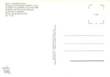 CPM Chabris Indre Autorail Verney X 213 