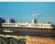 CPM Pont de Pirmil Le nouveau Tramway nantais franchit la Loire 