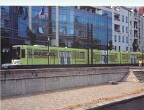 CPM Habillage specifique tramway a l occasion de la coupe de monde 1998 Rame 329 