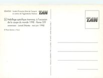 CPM Habillage specifique tramway a l occasion de la coupe de monde 1998 Rame 329 