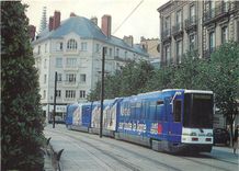 CPM Habillage specifique tramway a l occasion de la coupe de monde 1998 Rame 333 