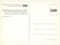 CPM Habillage specifique tramway a l occasion de la coupe de monde 1998 Rame 330 