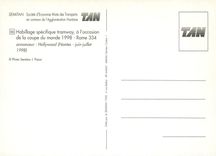 CPM Habillage specifique tramway a l occasion de la coupe de monde 1998 Rame 334 