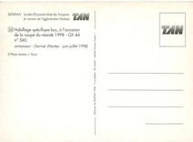 CPM Habillage specifique tramway a l occasion de la coupe de monde 1998 GX 44 n 560 