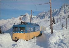 CPM Chemin de fer de Montagne Ligne Le Fayet St Gervais Glacier de Bionnassay 