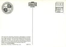 CPM This train from Swansea Victoria to Shewsbury is headed by a Class 5 engine LMS Black 5 