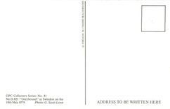 CPM No D 821 Greyhound at Swindon 