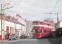 CPM Britains largest trams seated 106 passengers Car no 3 