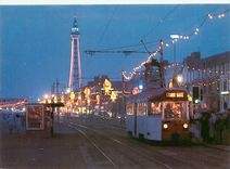 CPM The one man operated tram is now very much a part of the Blackpool scene 