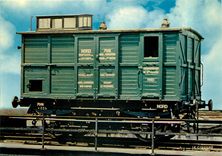 CPM Mulhouse Voiture mixte 3 cl fourgon N 7061 Nord 