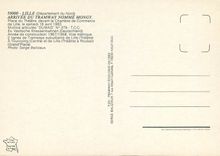 CPM Lille Department du Nord Motrice articulee Duwag N 378 TCC 