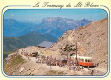 CPM Le Tramway du Mt Blanc St Gervais les Bains Hte Savoie 