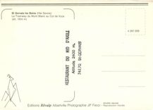 CPM Le Tramway du Mt Blanc St Gervais les Bains Hte Savoie 