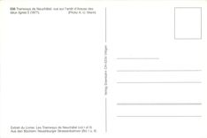 CPM Tramways de Neuchatel vue sur l'arret d'Areuse des deux lignes 5 