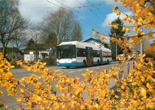 CPM Luzern HESS Vossioh Kiepe BGT N2C Niederflur Gelenktrolleybus Nr 201