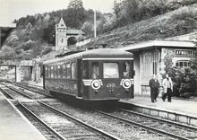 CPM Autorail serie 49 Anct 553 