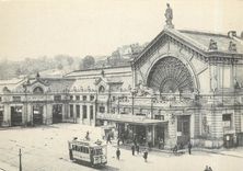 CPM Liege la gare des Guillemins 