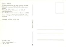 CPM Class 29 BB electric locomotive withdrawn in 1984 