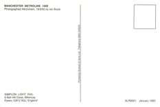 CPM Manchester Metrolink 1009 