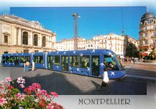 CPM Montpellier Herault La place de la Comedie 