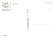 CPM Grenoble Isere Au Centre Ville le Tram place Victor hugo 